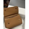 DOLCE & GABBANA Small Brown Dauphine Sicily Bag