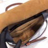 Loewe Small Gate bag in natural calfskin black 20cm
