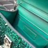 Valentino Vsling Krystal green hand bag