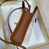 Fendi mini tote bag in brown