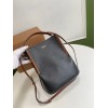 Burberry Small Black Peggy Bucket Bag