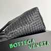 Bottega Veneta Cabat Tote Black Lambskin Bag