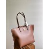 Burberry large brown tote shopping bag