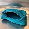 Bottega Veneta Large Ladies Jodie Hobo Blue Suede Bag