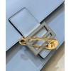 Fendi x Versace Baguette Blue Medium Bag