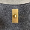 Celine 16 small smooth black calfskin bucket bag