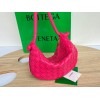 Bottega Veneta Turn Medium Pink Intrecciato Leather Bag