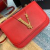 Versace Virtus Shoulder bag in Red