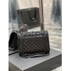 YSL Envelope Patent leather black hardware bag