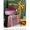 Goyard Saigon Structure Red Bag