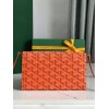 Goyard Varenne Monogram Canvas Orange Wallet