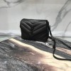 YSL MONOGRAM LOULOU Mini SIZE ALL BLACK