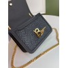 Burberry Small Leather Thomas Crossbody Black Bag