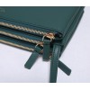 Celine trio shoulder green bag