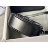 Celine Oval Cuir Triomphe black calfskin bag
