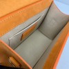 Jacquemus Le Chiquito Noeud Handbag orange 18cm
