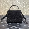 Valentino Vsling Krystal black hand bag