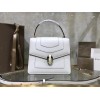 Bvlgari Serpenti Forever Calf Leather Flap Cover Handle Bag 283171