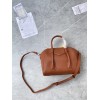 Givenchy Mini Antigona Lock Brown Leather Bag