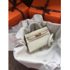 Hermes Kelly Mini White leather