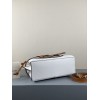 Loewe Gate top handle bag grain calfskin gray bag