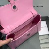 Balenciaga Downtown pink shoulder bag