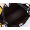 Fendi Silver Black Peekaboo X-lite Tote Bag