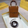 Fendi mini tote bag in brown