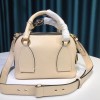 Chloe Small Daria day bag in grained & shiny calfskin beige