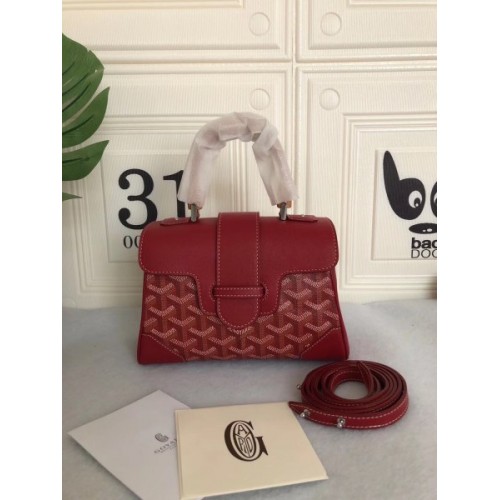 Goyard Saigon Souple Maison Red Bag