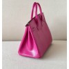 Hermes Lizard Birkin Fuchsia Pink 25cm Bag