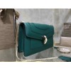 Bvlgari Serpenti Forever Calf Leather Flap Cover Crossbody Bag 38065