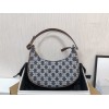 Celine Ava denim shoulder bag