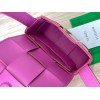 Bottega Veneta Mini Cassette Pink Leather Bag