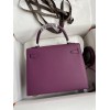 Hermes Epsom Kelly Purple 25cm