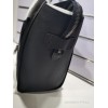 Mini Luggage Handbag In Drummed Calfskin Black 30cm | 189213