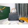 Goyard Saigon Structure Gray Silver Hardware Bag