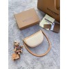Burberry Olympia Pouch Checked Shoulder Bag