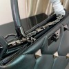 Valentino small Roman Stud All Black Nappa Leather Bag
