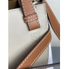 Loewe Gate top handle bag grain calfskin gray bag