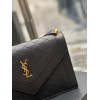 YSL Gaby Satchel Quilted Lambskin in Black