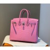 Hermes birkin sweet pink crocodile 25/30cm