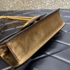 Valentino Garavani Locò golden large bag
