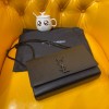 YSL Monogram Kate All Black 24cm Bag