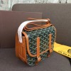 Goyard Belvedere PM Brown Leather Bag