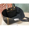 Valentino Stud tote black shopping bag