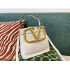 Valentino V logo bucket white 20cm