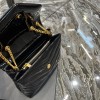 YSL Loulou patent leather shoulder bag 25cm