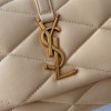 YSL LE 57 Beige Lambskin Shoulder Bag