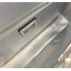 Fendi Silver PVC Transparent Sequin Baguette Bag